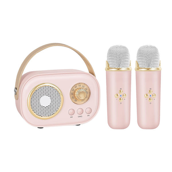 Portable Mini Karaoke Machine Bluetooth Speaker