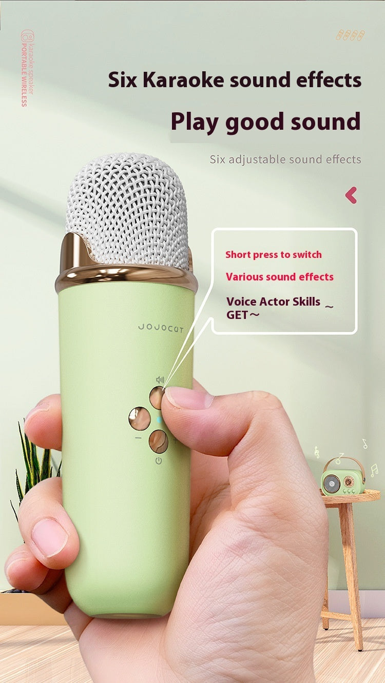 Portable Mini Karaoke Machine Bluetooth Speaker